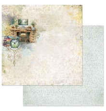 Бумага двусторонняя коллекция "Школьная жизнь. Информатика", ScrapMania