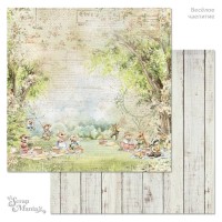 Бумага двусторонняя "Веселое чаепитие. Утро в лесу", ScrapMania