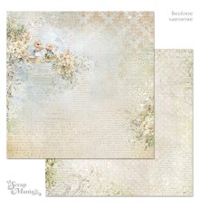 Бумага двусторонняя "Веселое чаепитие. Приветствие", ScrapMania