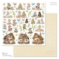 Бумага двусторонняя "Веселое чаепитие. Картинки", ScrapMania