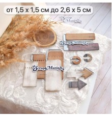 Нож для вырубки "Старый архив. Указатель с разделителем", ScrapMania