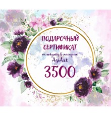 Сертификат на 3500 руб.