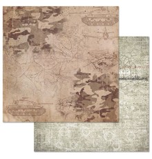 Бумага двусторонняя "Радость Победы. Линия фронта", ScrapMania