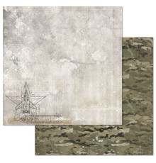 Бумага двусторонняя "Радость Победы. Миг-29", ScrapMania