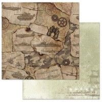 Бумага двусторонняя "Радость Победы. На поле боя", ScrapMania