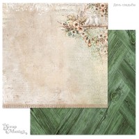 Бумага двусторонняя "День свадьбы. Голуби", ScrapMania