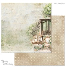 Бумага двусторонняя "День свадьбы. Дверь в счастье", ScrapMania