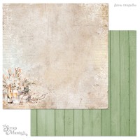 Бумага двусторонняя "День свадьбы. Шампанское", ScrapMania