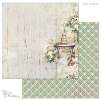 Бумага двусторонняя "День свадьбы. Сладкая жизнь", ScrapMania