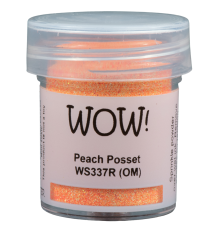 Пудра для эмбоссинга "Peach Posset", непрозрачная, 15мл., WOW!