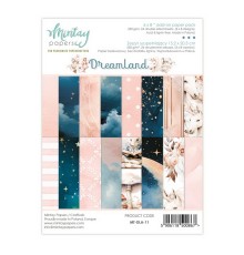 Набор бумаги "Dreamland" 15,2*20,3 см, 1/3 набора, 8 листов, Mintay papers