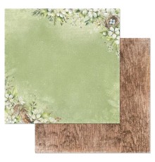 Бумага двусторонняя "На лесной опушке. Семейное дерево", ScrapMania