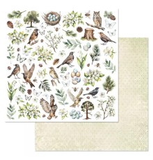 Бумага двусторонняя "На лесной опушке. Картинки", ScrapMania
