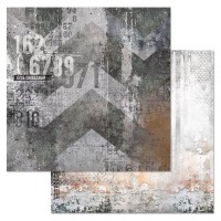 Бумага двусторонняя "Стальное сердце. Свобода", ScrapMania