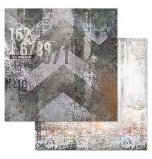 Бумага двусторонняя "Стальное сердце. Свобода", ScrapMania