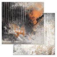 Бумага двусторонняя "Стальное сердце. Весь мир твой", ScrapMania