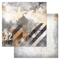 Бумага двусторонняя "Стальное сердце. Максимум", ScrapMania