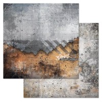 Бумага двусторонняя "Стальное сердце. Время первых", ScrapMania