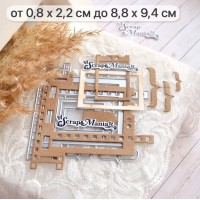 Нож для вырубки "Старый архив. Рамка с кинопленкой", ScrapMania