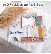Нож для вырубки "Старый архив. Таб", ScrapMania