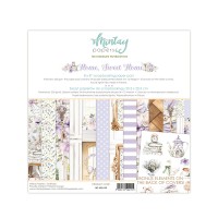 Набор бумаги "Home, Sweet Home"20,3*20,3 см, 12 листов, 1/2 полного набора, Mintay paper