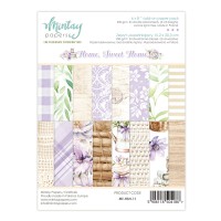 Набор бумаги "Home, Sweet Home" 15,2*20,3 см, 1/3 набора, 8 листов, Mintay paper
