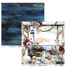 Бумага двусторонняя коллекция "Lighthouse" 30,5*30,5 см., Mintay papers