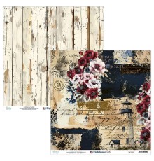 Бумага двусторонняя коллекция "Lighthouse" 30,5*30,5 см., Mintay papers