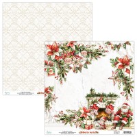 Бумага двусторонняя коллекция "Holly Jolly" 30,5*30,5 см., Mintay papers