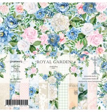 Набор бумаги "Royal garden" 16 листов 20*20см., Summer Studio
