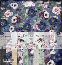 Набор бумаги "Darkness" 11 листов 30*30 см Summer Studio