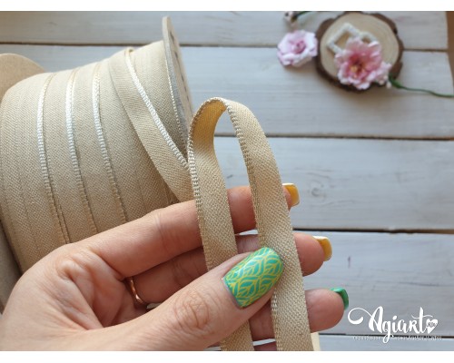 Каптал (каптальная лента) бежевый 1 м.