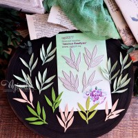 Ножи для вырубки "Листья бамбука" от AgiArt