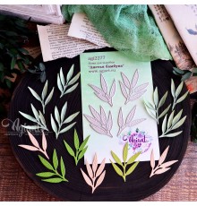 Ножи для вырубки "Листья бамбука" от AgiArt