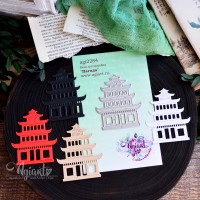 Нож для вырубки "Пагода" от AgiArt