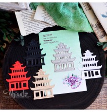 Нож для вырубки "Пагода" от AgiArt