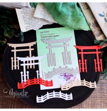 Ножи для вырубки "Азиатские арки" от AgiArt