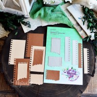 Ножи для вырубки "Архивные листы №4" от AgiArt