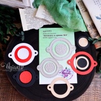 Ножи для вырубки "Летопись в архиве №4" от AgiArt