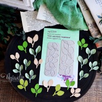 Ножи для вырубки "Сет листьев черники" от AgiArt