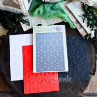 Папка для тиснения 3D "Геометрическая поэзия" от AgiArt