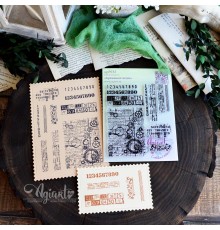 Набор штампов "Архивные коды" от AgiArt