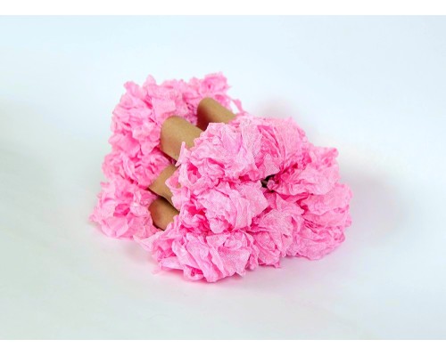 Шебби лента - "Розовый тюльпан", 2,5 метра