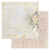 Бумага двусторонняя "Свадебное торжество. Обручальные кольца", ScrapMania