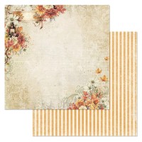 Бумага двусторонняя "Художница Осень. Яркие краски", ScrapMania
