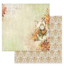 Бумага двусторонняя "Художница Осень. Время корицы", ScrapMania