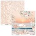 Набор бумаги "Sunset Beach" 30,5*30,5 см, 6 листов, 1/2 полного набора, Mintay paper