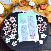 Ножи для вырубки "Огненный цветок малый" от AgiArt