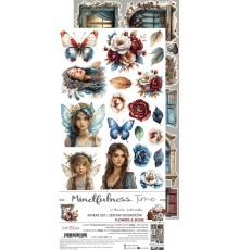 Набор для вырезания "Mindfulness Time" 15,25*31,5 см, 1/2 набора, 9 листов, Craft O'Clock