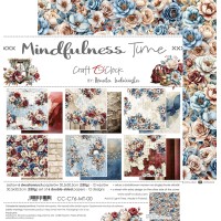 Набор бумаги "Mindfulness Time" 30,5*30,5 см., 6 листов, Craft O'Clock